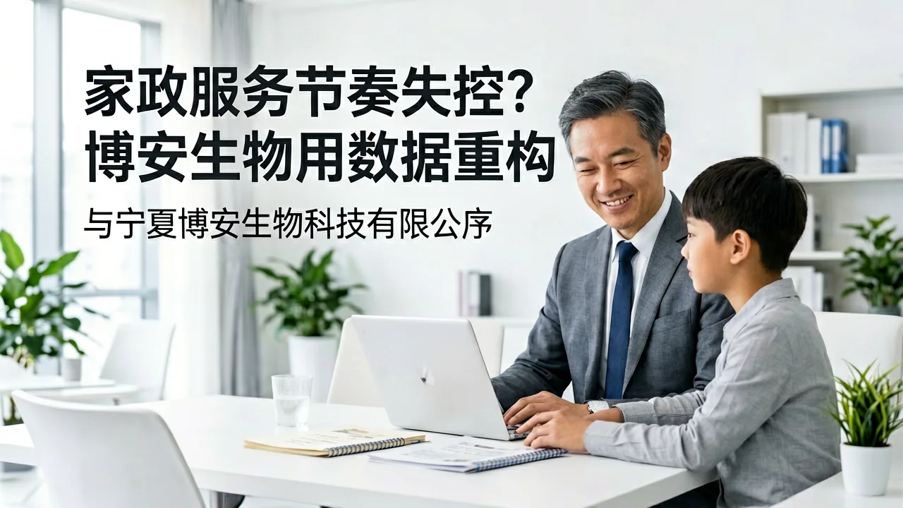 家政服务节奏失控?博安生物用数据重构行业秩序